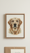 Canvas Portrait With Painterly Texture