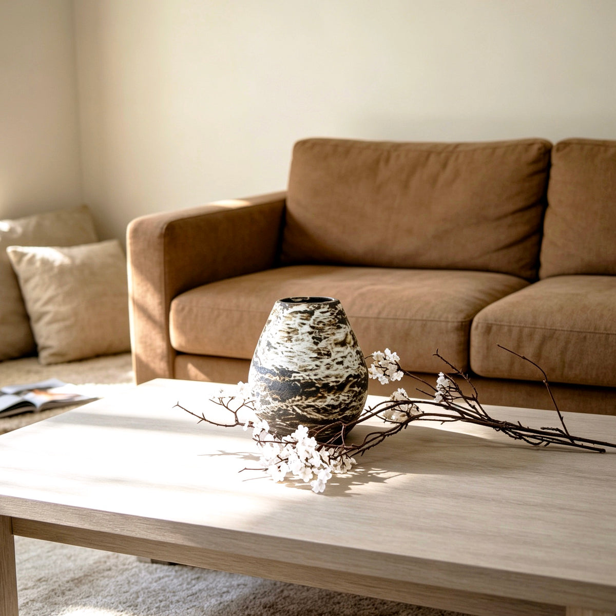 #101#a5b10 wabi sabi vase + DIY lamp kit