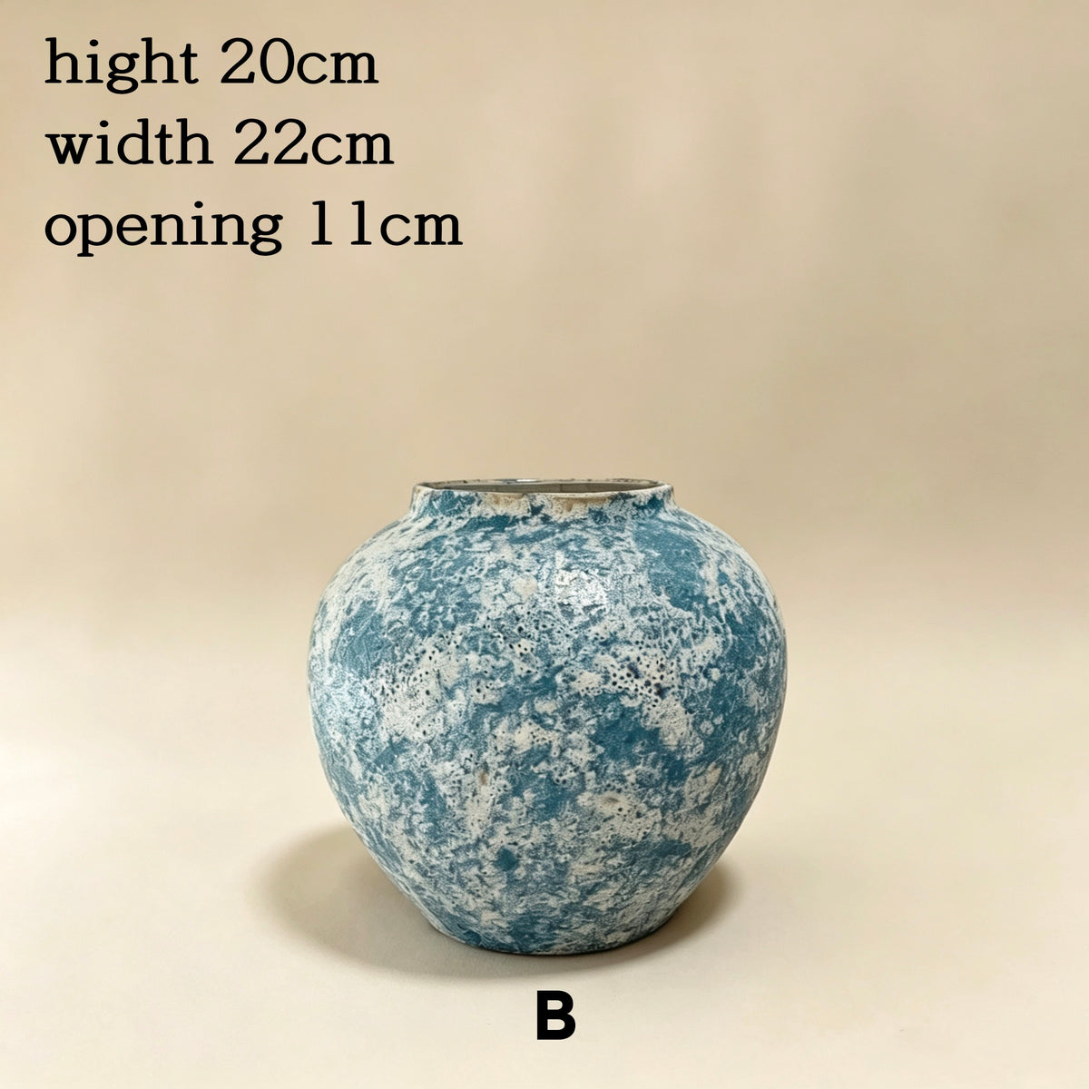 #103#a10b11 wabi sabi vase + DIY lamp kit