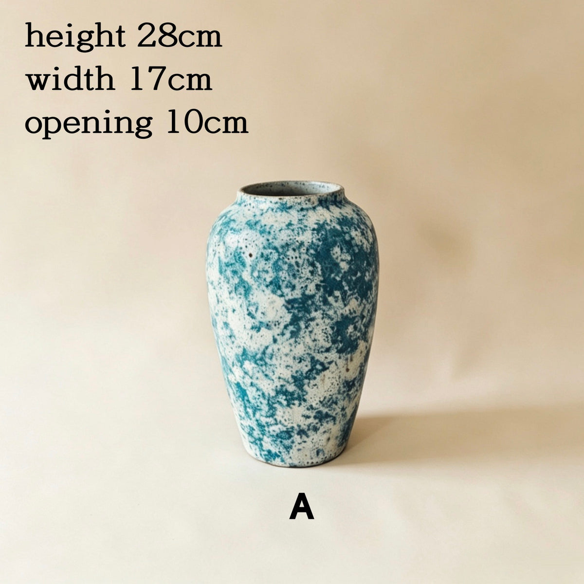 #103#a10b11 wabi sabi vase + DIY lamp kit