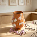 #105#a12b6.5 wabi sabi vase + DIY lamp kit