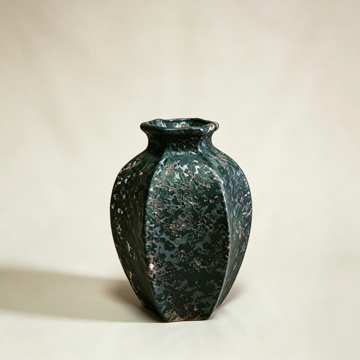#106#a9 wabi sabi vase + DIY lamp kit