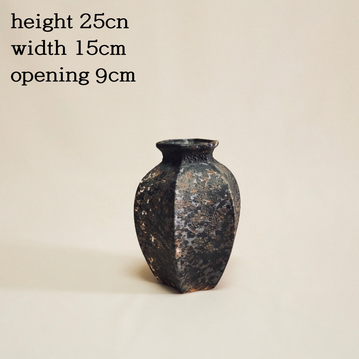 #106#a9 wabi sabi vase + DIY lamp kit