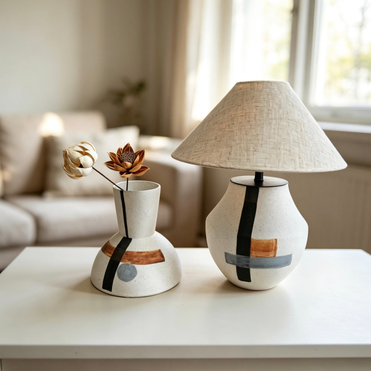 #107#a5b11 vase +DIY lamp kit