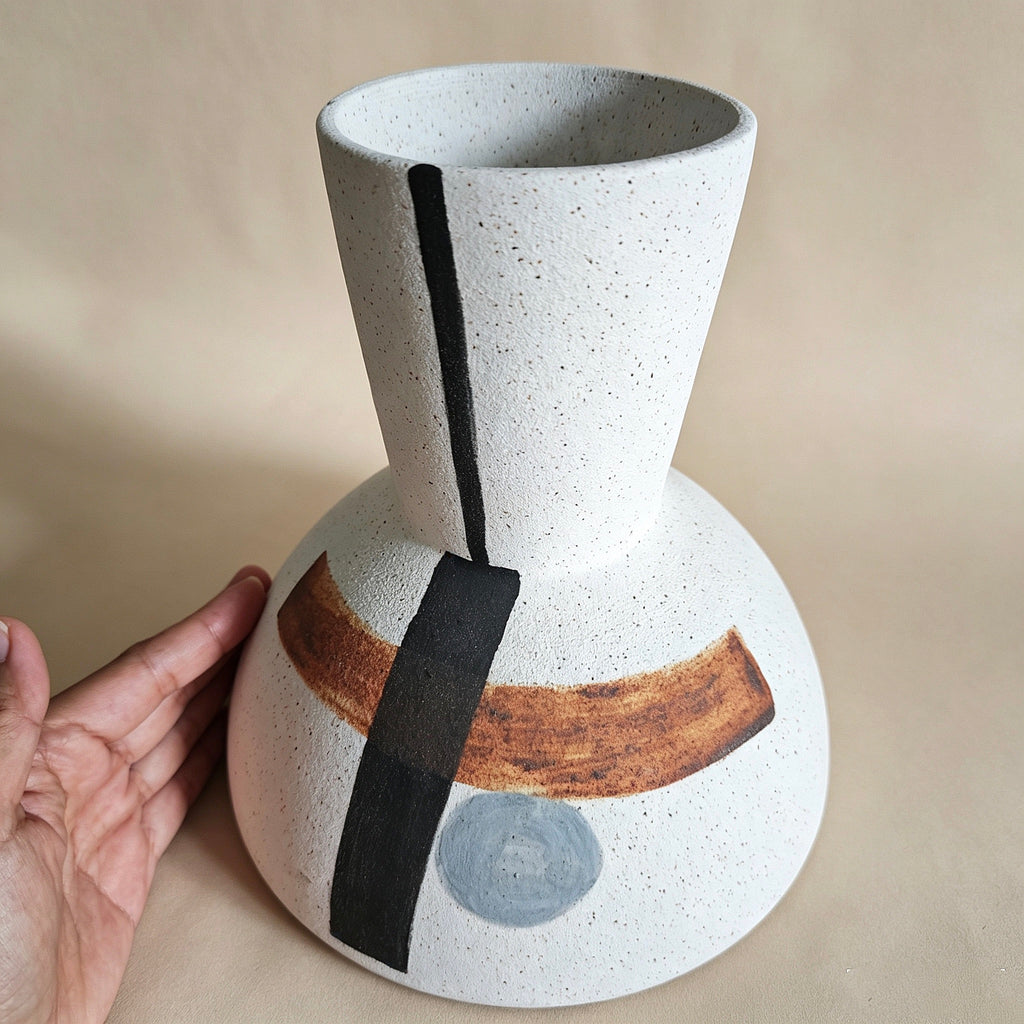 #107#a5b11 vase +DIY lamp kit