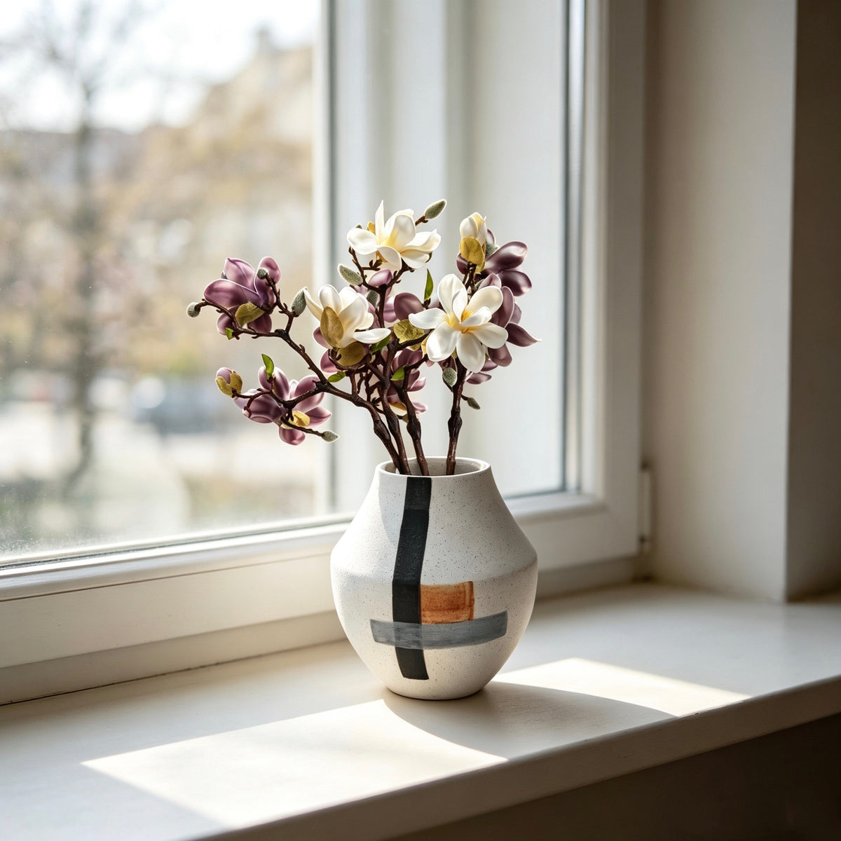 #107#a5b11 vase +DIY lamp kit