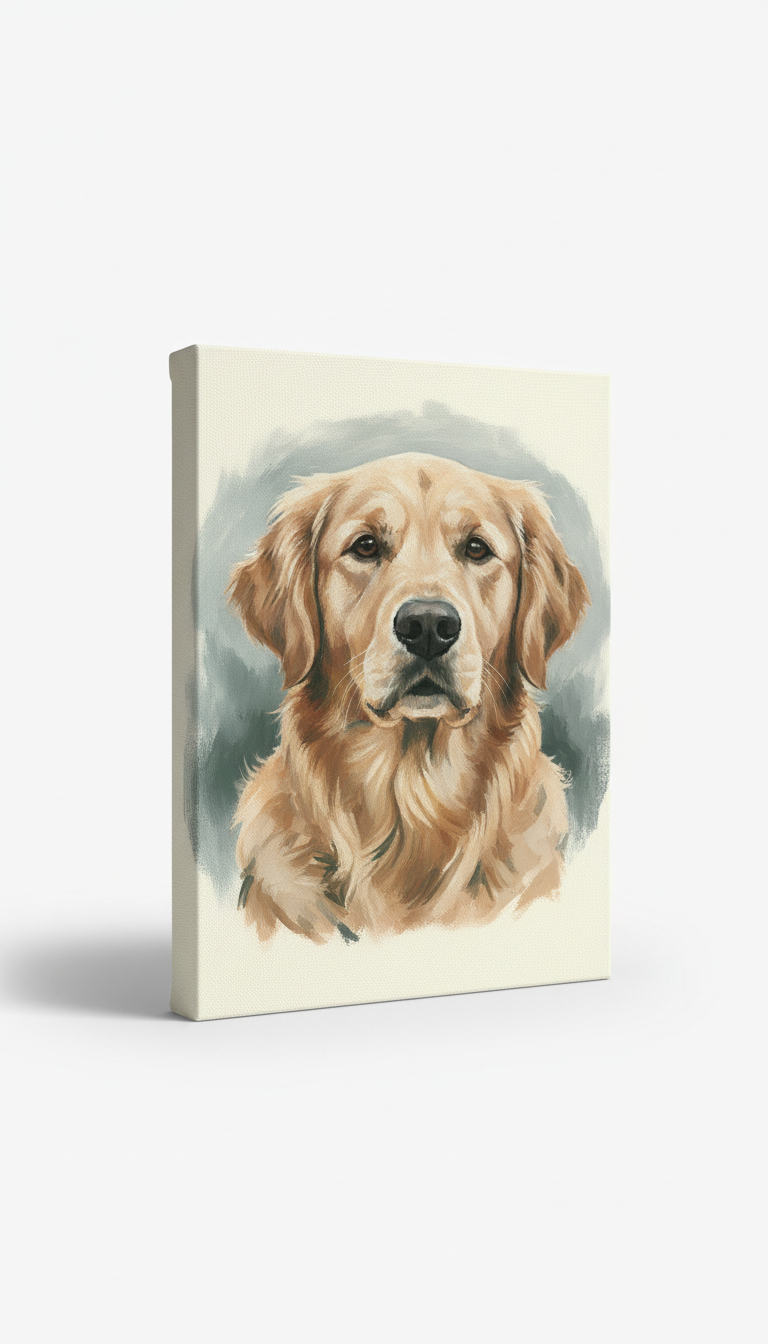 Digital Pet Art Print on Fine Paper