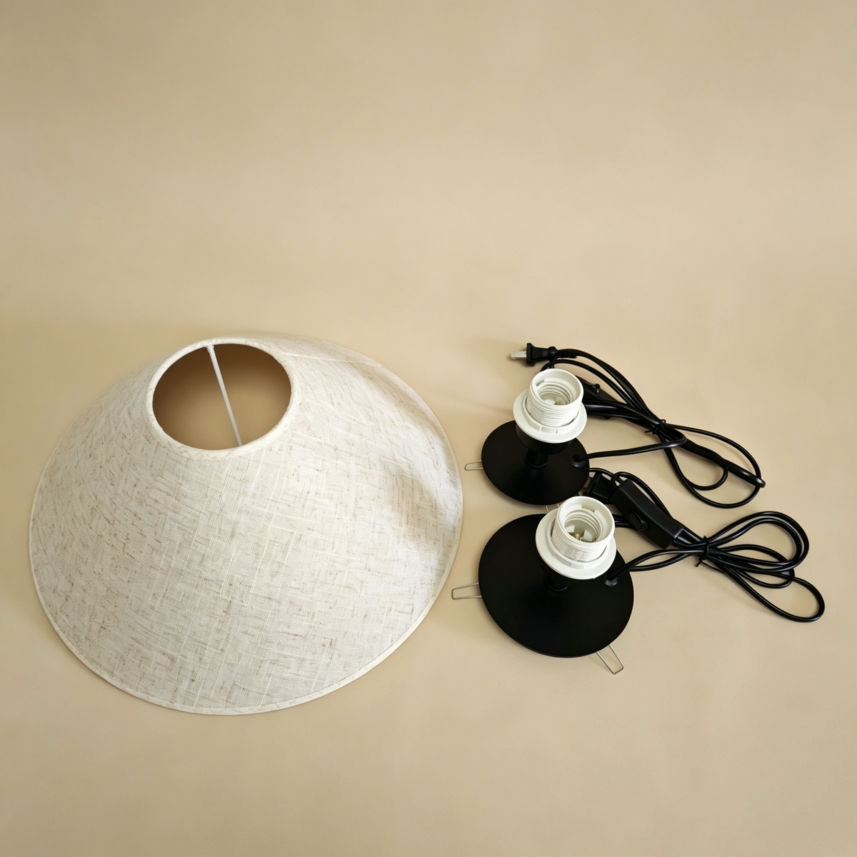 UL-Certified DIY Lamp Socket Kit with US Plug