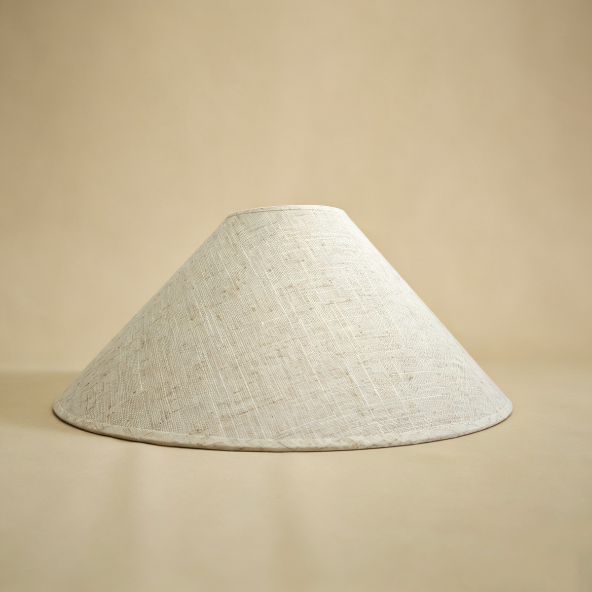 Natural Linen Lamp Shade - Cotton Hemp Texture Lamp Cover for Table Lamp
